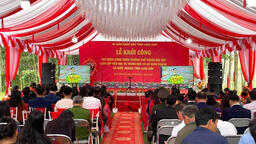 LỄ KHỞI CÔNG CÔNG TRÌNH TRƯỜNG NỘI TRÚ LIÊN CẤP TIỂU HỌC VÀ TRUNG HỌC CƠ SỞ XÃ QUỐC KHÁNH