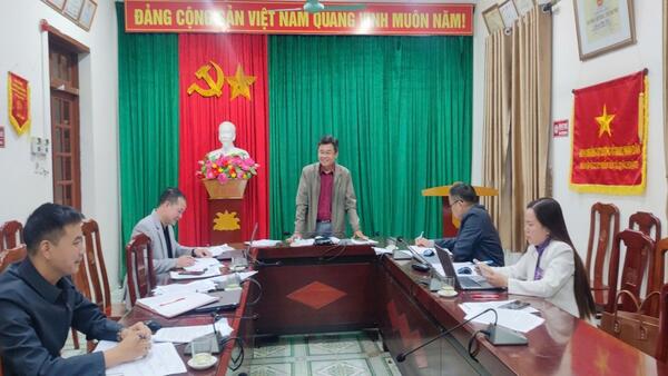 ĐẢNG ỦY XÃ QUỐC KHÁNH TĂNG CƯỜNG CHỈ ĐẠO KIỂM ĐIỂM CUỐI NĂM TẠI CÁC CHI BỘ NĂM 2025