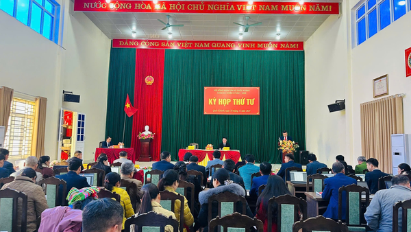 KỲ HỌP THỨ TƯ (KỲ CUỐI NĂM 2025) HỘI ĐỒNG NHÂN DÂN XÃ KHÓA XX, NHIỆM KỲ 2021-2026