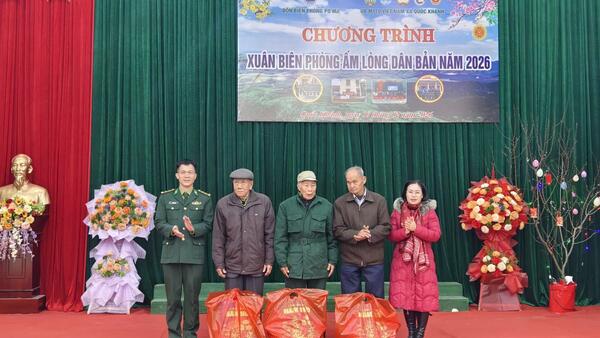 CHƯƠNG TRÌNH "XUÂN BIÊN PHÒNG - ẤM LÒNG DÂN BẢN" XUÂN BÍNH NGỌ 2026