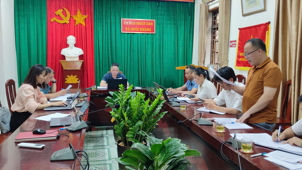 THƯỜNG TRỰC HỘI ĐỒNG NHÂN DÂN XÃ QUỐC KHÁNH GIÁM SÁT THỰC HIỆN NGHỊ QUYẾT SỐ 33/2025/NQ-HĐND CỦA HĐND TỈNH LẠNG SƠN