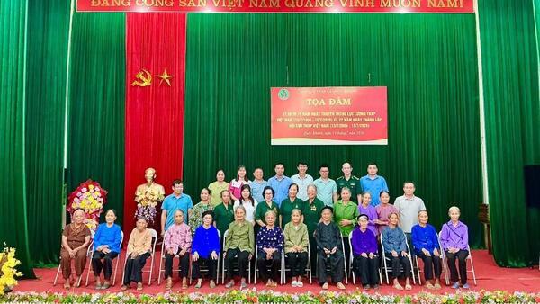 XÃ QUỐC KHÁNH TỔ CHỨC TỌA ĐÀM KỶ NIỆM 76 NĂM NGÀY TRUYỀN THỐNG LỰC LƯỢNG THANH NIÊN XUNG PHONG VIỆT NAM VÀ 22 NĂM NGÀY THÀNH LẬP HỘI CỰU THANH NIÊN XUNG PHONG VIỆT NAM